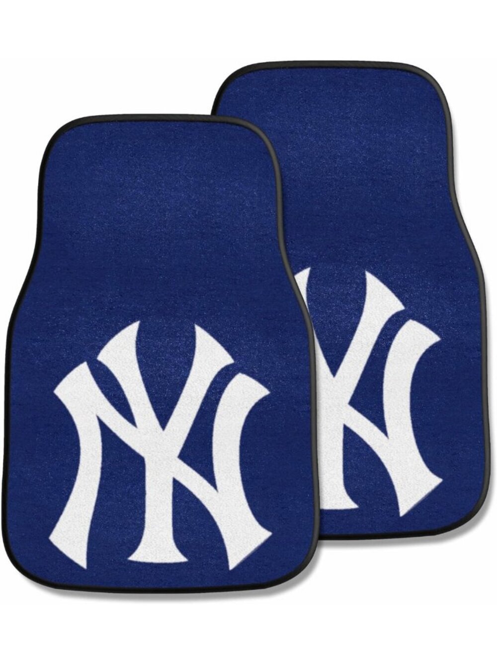 MLB Unisex Front Carpet Car Mat Set - 2 Durable Pieces for Sports Fans
